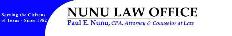 Nunu Law Office - Paul E. Nunu, CPA, Attorney & Counselor at Law